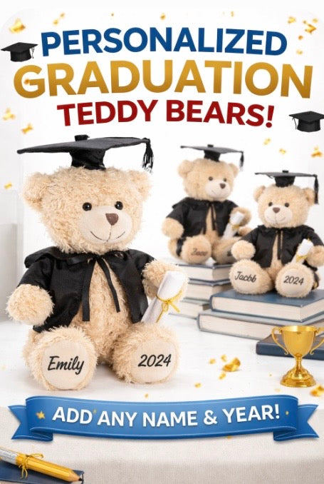 Graduation Teddy Bear Light Brown